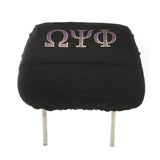 Omega Psi Phi Car Seat Headrest Cover