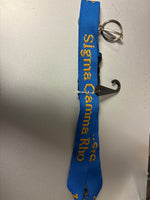 SGRho® Woven Embroidered Lanyard