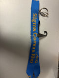 SGRho® Woven Embroidered Lanyard
