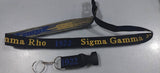 SGRho® Woven Embroidered Lanyard