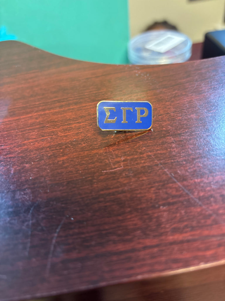 Sigma Gamma Rho 3 Letter Bar Lapel Pin – Black Greek Life, LLC
