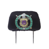 Omega Psi Phi Car Seat Headrest Cover