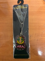 AKA Double Sided Bling Dog Tag