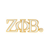 Zeta® 3 Letter Lapel Pin