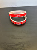 Delta Silicone Wristband