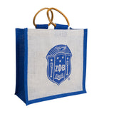 Zeta mini jute tote