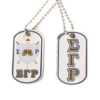 SGRho® Epoxy Dog-Tag Necklace