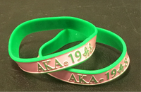 AKA Silicone Wristband