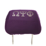 Omega Psi Phi Car Seat Headrest Cover