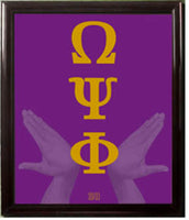 Omega Psi Phi Canvas Photo