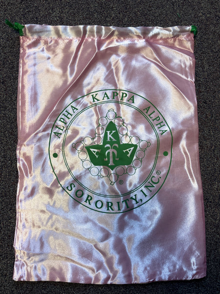 AKA satin shoe bag