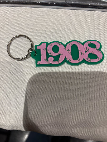 1908 Keychain