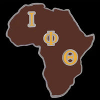Iota Africa lapel pin