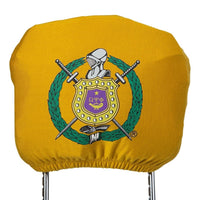 Omega Psi Phi Car Seat Headrest Cover