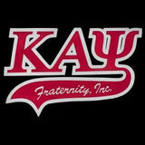 Kappa Alpha Psi Tail Emblem W/Heat Seal Backing