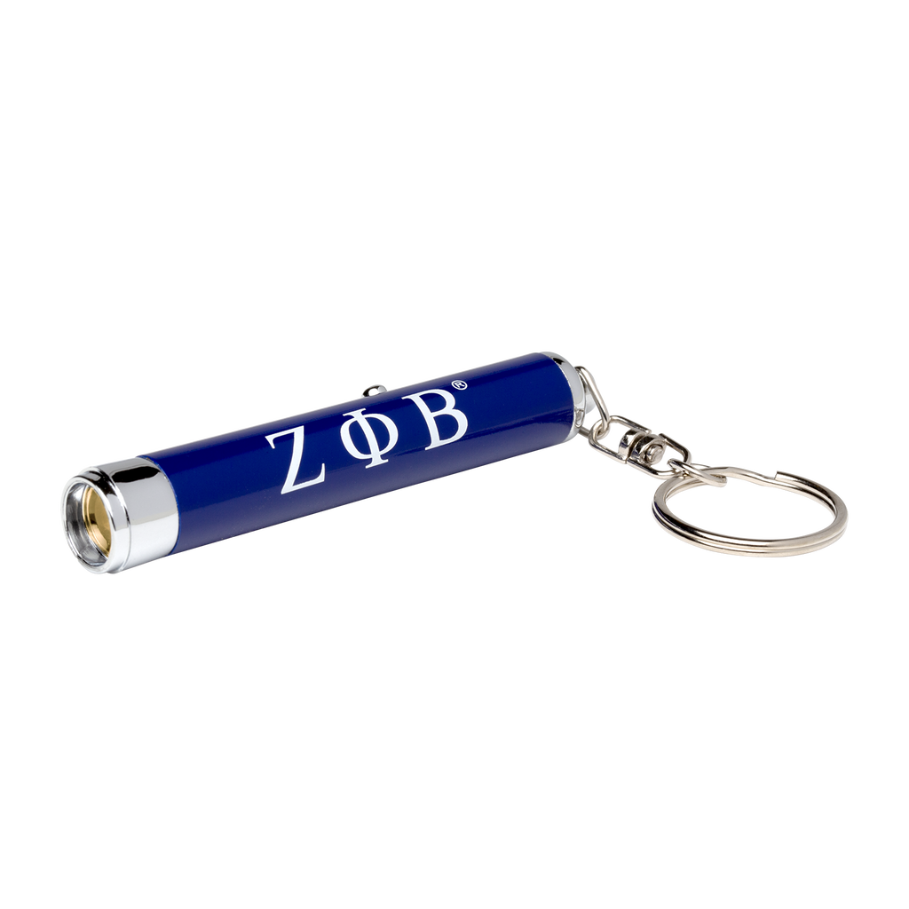 ΖΦΒ® Torch Light Key Ring – Black Greek Life, LLC