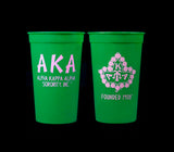 AKA 22 OZ Plastic Stadium Cup