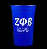 Zeta 22 OZ Plastic Stadium Cup