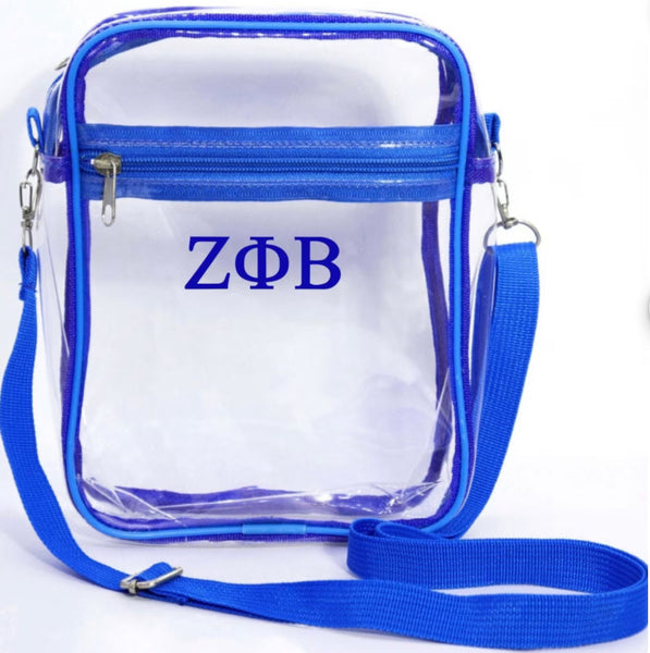 Zeta Clear Crossbody Bag