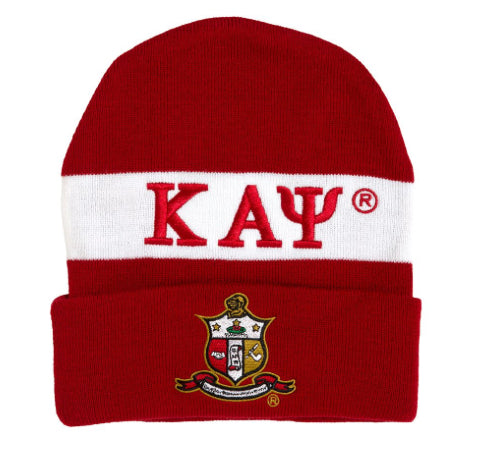 Kappa Alpha Phi® Embordered Beanie – Black Greek Life, LLC