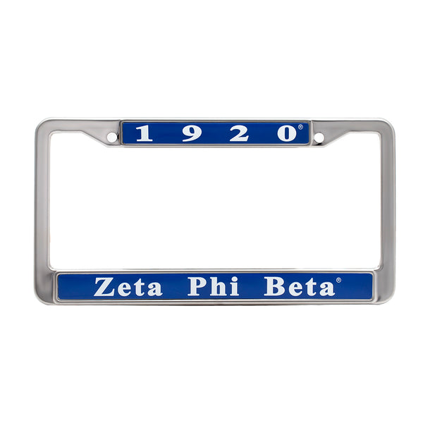 Zeta® Metal License Frame