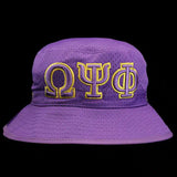 Omega Embroidered Bucket Hat