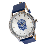 Zeta Leather Band Watch