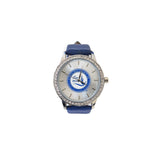 Zeta Leather Band Watch