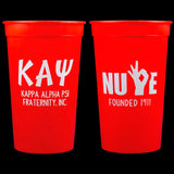 Kappa 22 OZ Plastic Stadium Cup