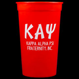 Kappa 22 OZ Plastic Stadium Cup