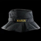 Mason Embroidered Bucket hat