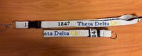 Theta Delta Chi - Woven Lanyard