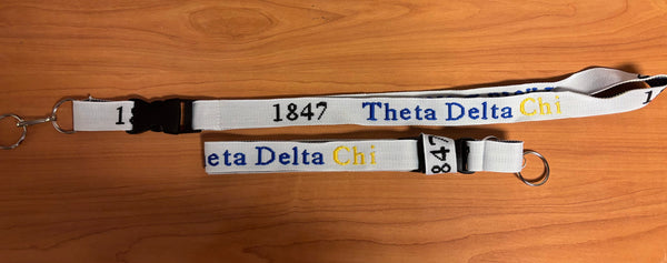 Theta Delta Chi - Woven Lanyard