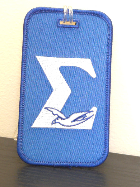 Sigma Embroidered Luggage Tag