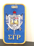 SGRho Embroidered Luggage Tag