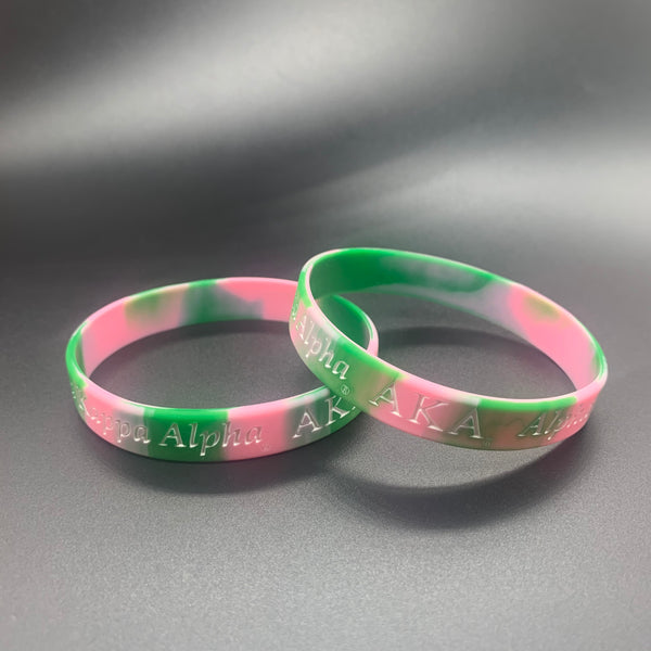 Lime Green Silicone Wristband Bracelets