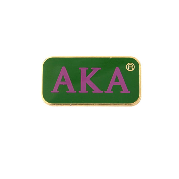 AKA® 3 Letter Bar Lapel Pin