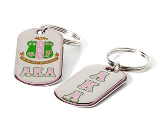 AKA® Epoxy Dog-Tag Key Ring